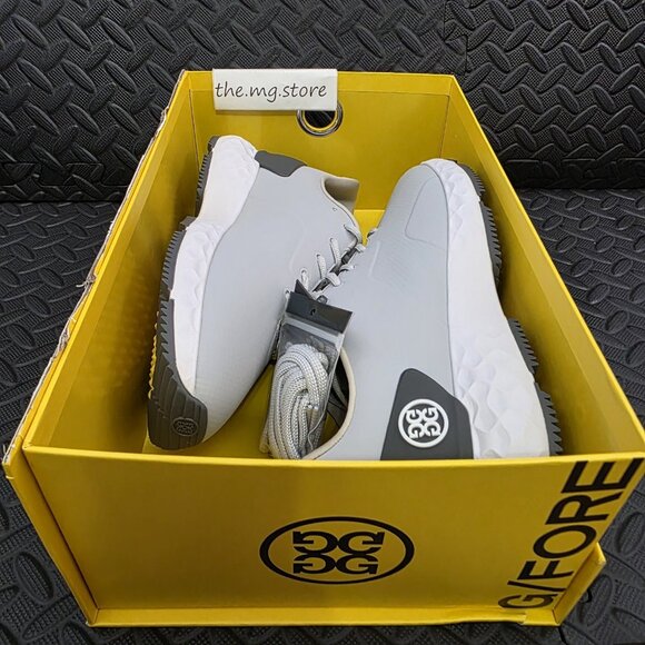 G/FORE MG4+ Spikeless Golf Shoes G4MF20EF26-NIMBS Nimbus Gray Men's Sz 10 NWOB - Picture 7 of 10
